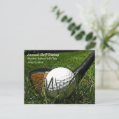 Golf 101 Uitnodiging-Briefkaart Uitnodiging Briefkaart (Staand voorkant)