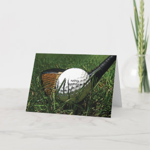 Golf 101 Wenskaart Kaart