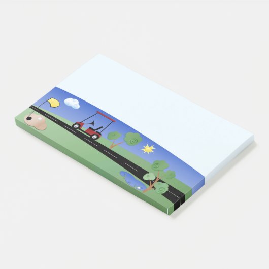 Golf - 10 x 6-inch Post-it® notes (Schuin)