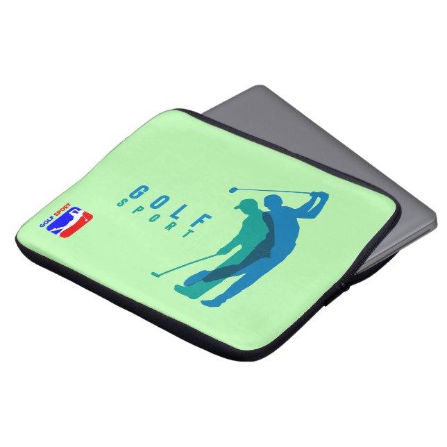 Golf | 13-inch laptophoes laptop sleeve (Voorkant top)