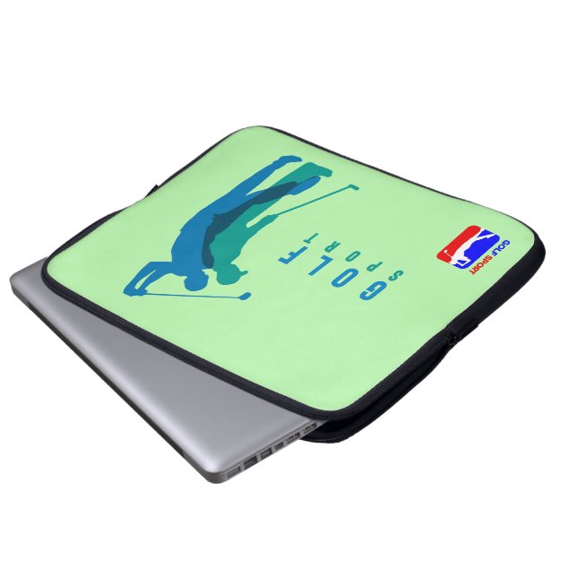 Golf | 15-inch laptophoes laptop sleeve (Voorkant onderkant)
