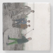 Golf 1907 II Stenen Onderzetter (Voorkant)