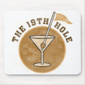 Golf 19th Hole T-shirts en cadeautjes Muismat (Voorkant)