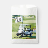 Golf 1e verjaardag 1 jaar oude golfer Party Bedankzakje (Voorkant)