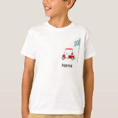 Golf 1e verjaardag golf feestje t-shirt (Voorkant)