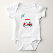 Golf 1e verjaardag golffeest romper (Voorkant)