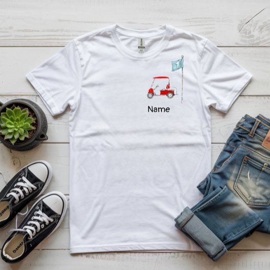 Golf 1e verjaardag golffeest t-shirt