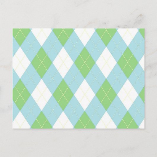 Golf 1e verjaardag Uitnodiging (Achterkant)