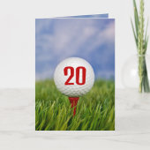Golf 20th Birthday Party (Voorkant)
