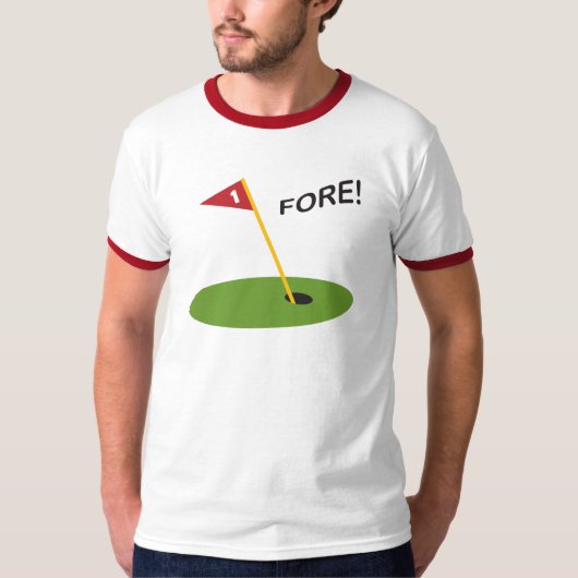 golf 2 t-shirt (Voorkant)