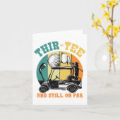 Golf 30e verjaardag Dertig nog steeds op par Grapp Kaart (Gele Bloem)