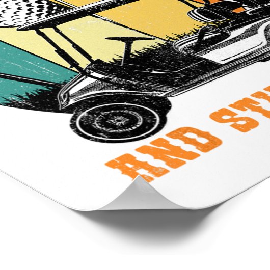 Golf 30e verjaardag Dertig nog steeds op par Grapp Poster (Hoek)