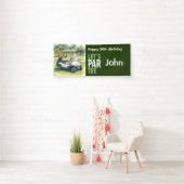 Golf 30e verjaardag voor golfer feestje spandoek (Insitu)
