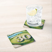 Golf 30th Birthday Kartonnen Onderzetters (Insitu)