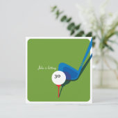 Golf 30th Birthday - nog steeds aan het zwenken! Kaart (Staand voorkant)