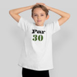 Golf 30th Birthday Par t-shirt 30party<br><div class="desc">Golf 30th Birthday Par t-shirt 30party</div>