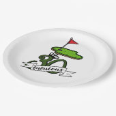 Golf 30th Birthday Par t-shirt 30party Papieren Bordje (Gekanteld)