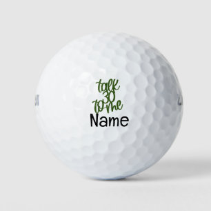 Golf 30th Verjaardag praat dertig tegen mij Golfballen
