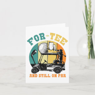 Golf 40e verjaardag Veertig nog steeds op par Grap Kaart