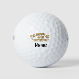 Golf 40e verjaardagsthema voor golfer golfballen