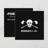 Golf 40th Birthday - nog steeds aan het zwenken! Kaart (Voorkant / Achterkant)