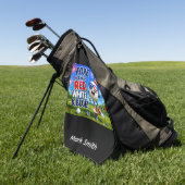 Golf 4 juli Onafhankelijkheidsdag Golfhanddoek (Groen)