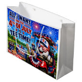 Golf 4 juli Onafhankelijkheidsdag  Groot Cadeauzakje (Voorkant Gekanteld)