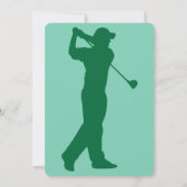 Golf 50e verjaardag kaart (Achterkant)