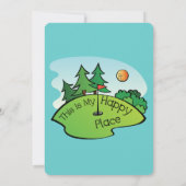 Golf 50e verjaardag kaart (Achterkant)