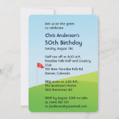 Golf 50e verjaardag kaart (Voorkant)