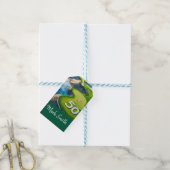 Golf 50e verjaardag op de golfbaan cadeaulabel (Met Touw)