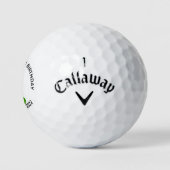 Golf 50th Birthday Party Golfballen (Logo)