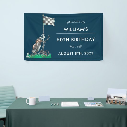 Golf 50th Birthday Party Spandoek (Beurs)