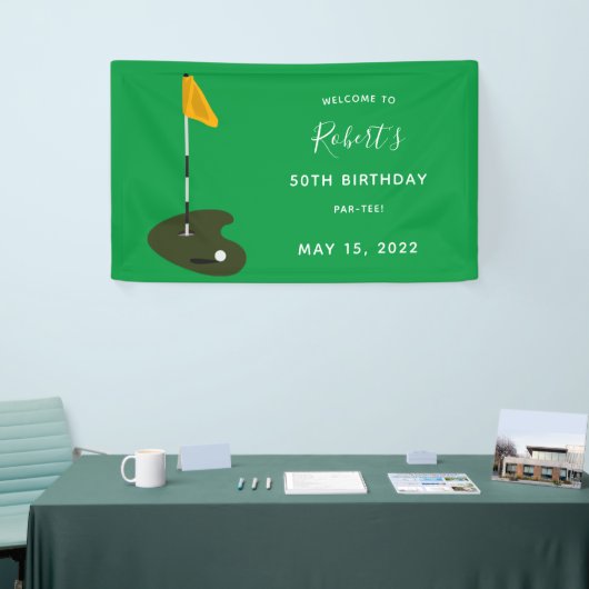 Golf 50th Birthday Party Spandoek (Beurs)