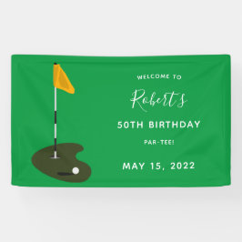 Golf 50th Birthday Party Spandoek