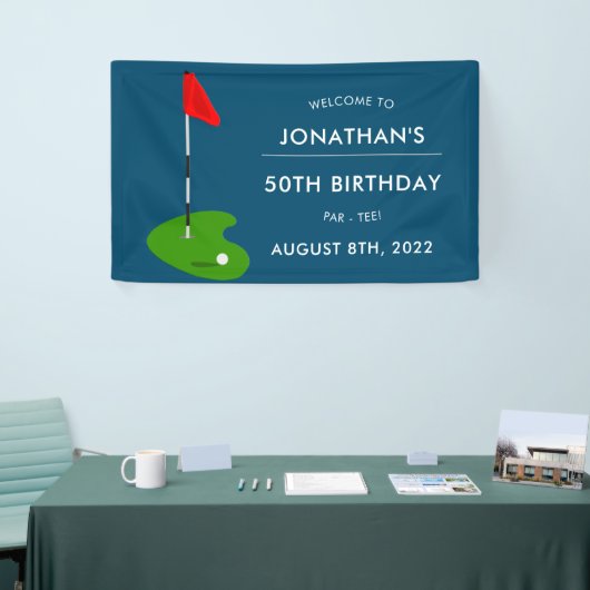Golf 50th Birthday Party Spandoek (Beurs)