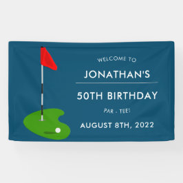 Golf 50th Birthday Party Spandoek
