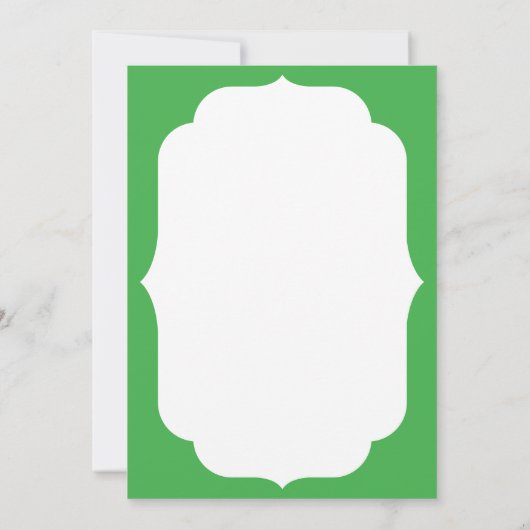 Golf 60e verjaardag Cheers en bieren Groen Kaart (Achterkant)