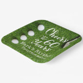 Golf 60th Birthday for golfer Papieren Bordje (Gebogen)