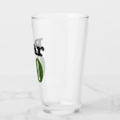 Golf 60th Birthday met nummer 60 Glas (Links)