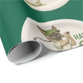 Golf 60th Birthday voor Golfer Cadeaupapier (Rol Hoek)