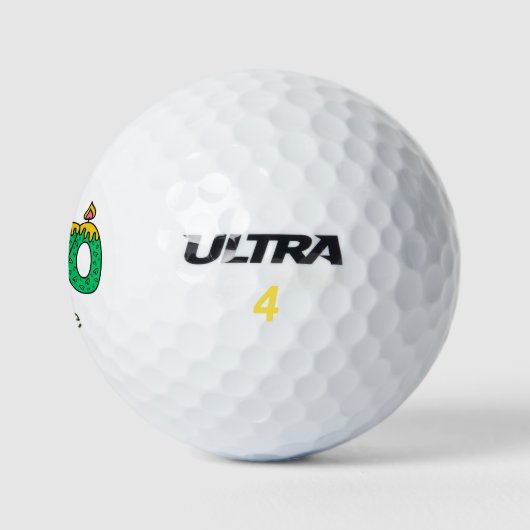 Golf 70e verjaardag golfballen (Logo)