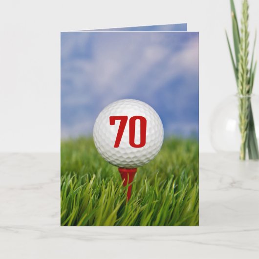 Golf 70th Birthday Party (Voorkant)