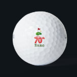 Golf 70th Birthday voor golfer met golfvlag Golf Golfballen<br><div class="desc">Golf 70th Birthday voor golfer met golfvlag Gifts for Coach,  Instructor,  leraar,  vrienden,  mama,  dad,  vriendin/vriendje,  medewerker,  hostess,  buur,  hem/haar,  koppels,  grootouders,  baas,  kinderen,  beste vriend,  familie,  schoonfamilie,  team,  team, </div>