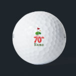 Golf 70th Birthday voor golfer met golfvlag Golf Golfballen<br><div class="desc">Golf 70th Birthday voor golfer met golfvlag Gifts for Coach,  Instructor,  leraar,  vrienden,  mama,  dad,  vriendin/vriendje,  medewerker,  hostess,  buur,  hem/haar,  koppels,  grootouders,  baas,  kinderen,  beste vriend,  familie,  schoonfamilie,  team,  team, </div>