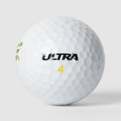 Golf 80ste verjaardag voor Golfer Golfballen (Logo)