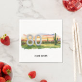 Golf 80th Birthday with golf ball  Arizona golfer Servet (Insitu)