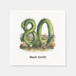 Golf 80th Birthday with golf ball Arizona golfer Servet