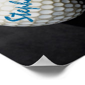 golf aangepast poster om je te personaliseren voor (Hoek)