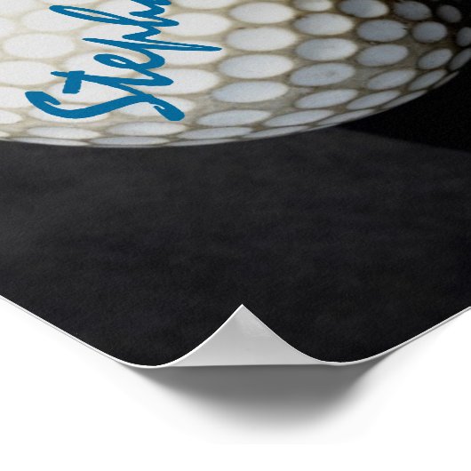 golf aangepast poster om je te personaliseren voor (Hoek)